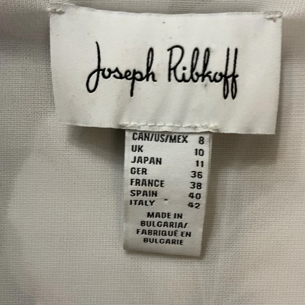 Joseph RIBKOFF tropical print dress , size 8 / EXCELLENT LIKE NEW CONDITION - Picture 2 of 9